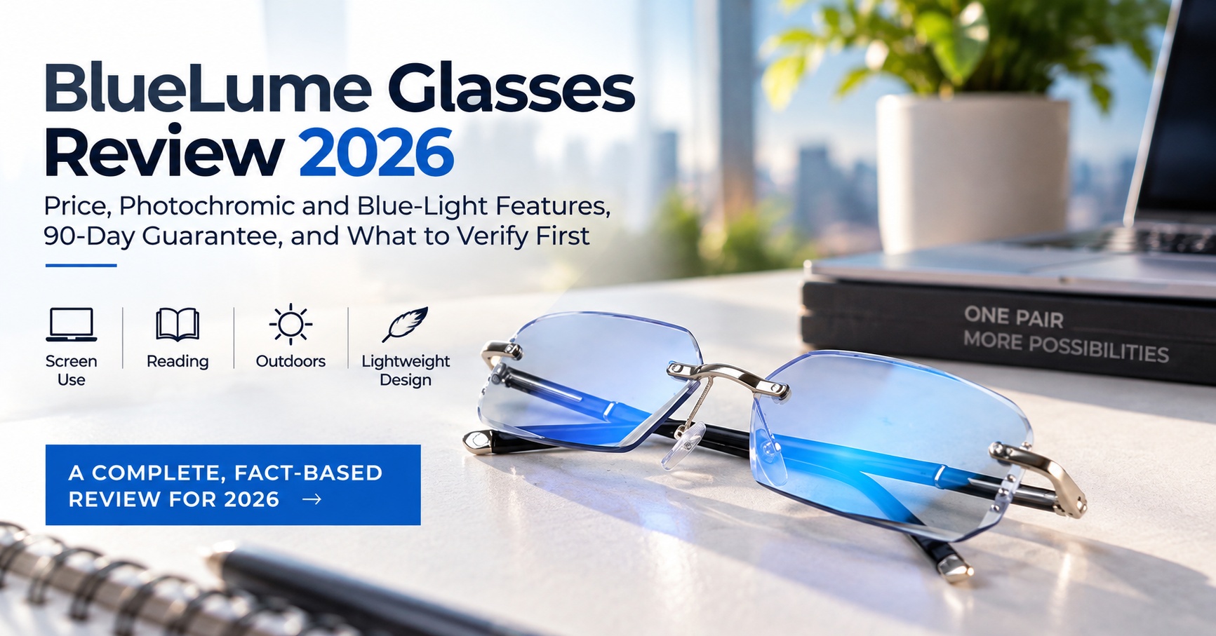 BlueLume Glasses Reviews 2026: Tired of Switching Eyewear? See What One Pair Is Designed to Cover