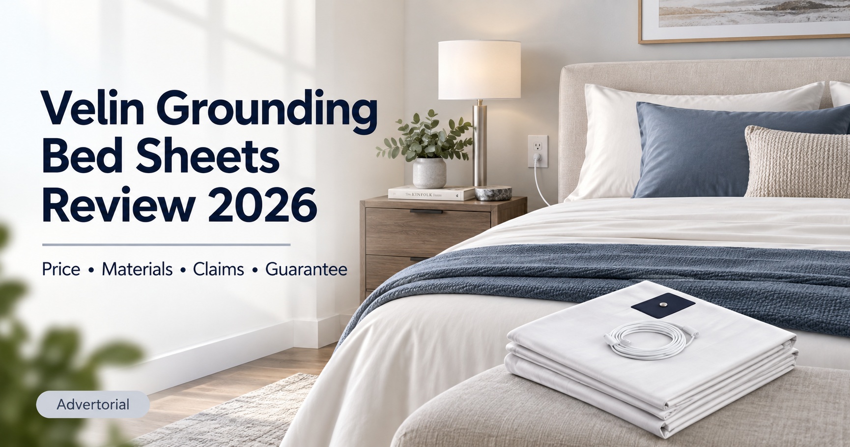 Velin Grounding Bed Sheets Reviews 2026: Claims, Price & Guarantee