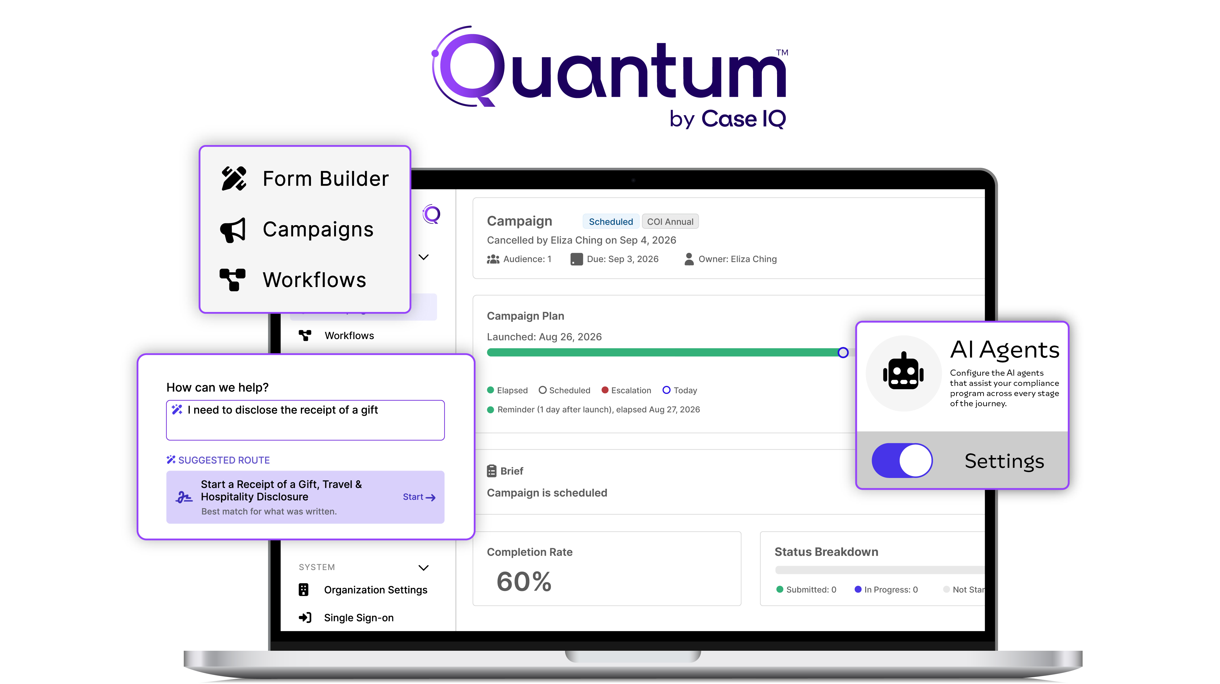 Case IQ Launches Quantum Approvals & Disclosures So Compliance Teams Find Risk Earlier