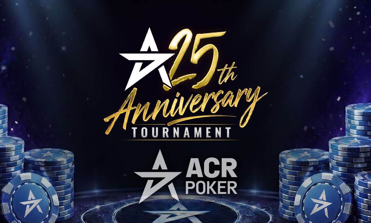 Americas Cardroom Sets Final Flights for $2.5 Million Anniversary Tournament
