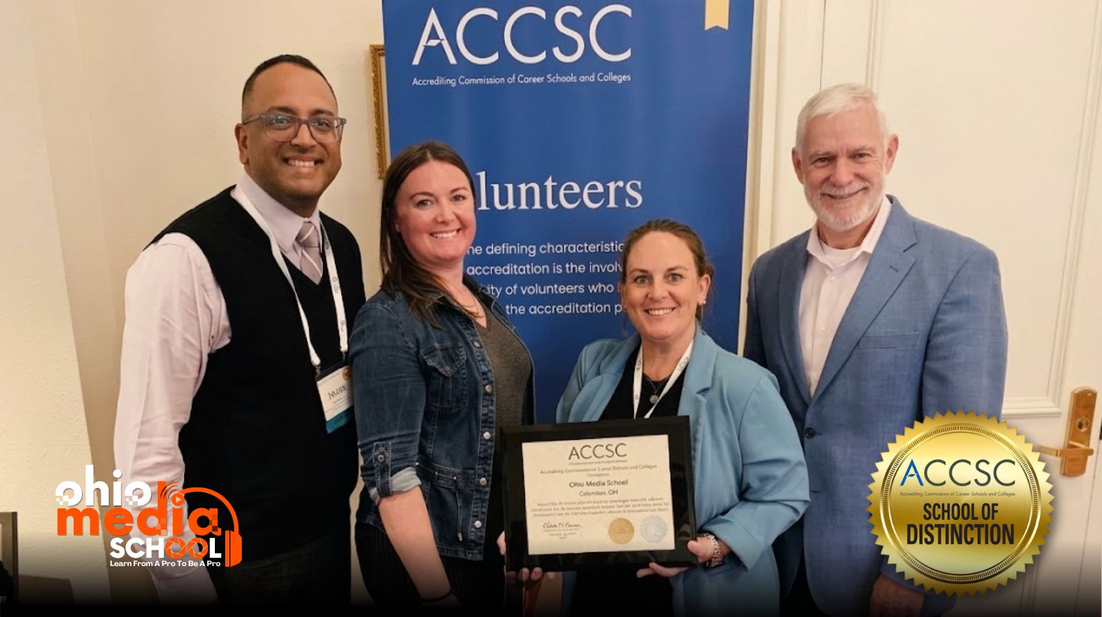 Three Campuses, Three States, One Standard: Beonair Network Now Holds Three ACCSC School of Distinction Awards