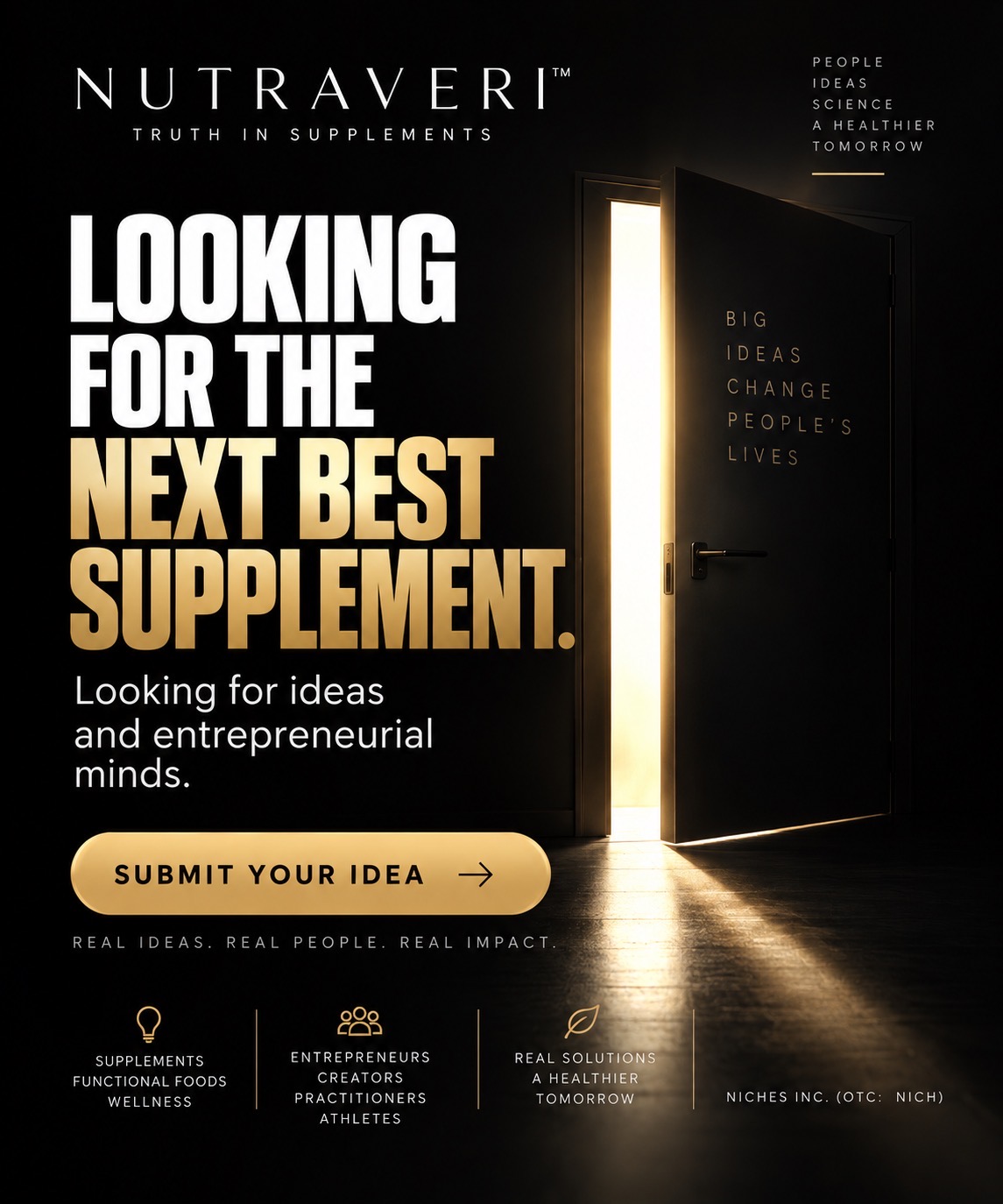 Your Audience Already Told You What to Build: NutraVeri Invites the Creator Economy to Stop Renting Its Influence and Start Owning a Product