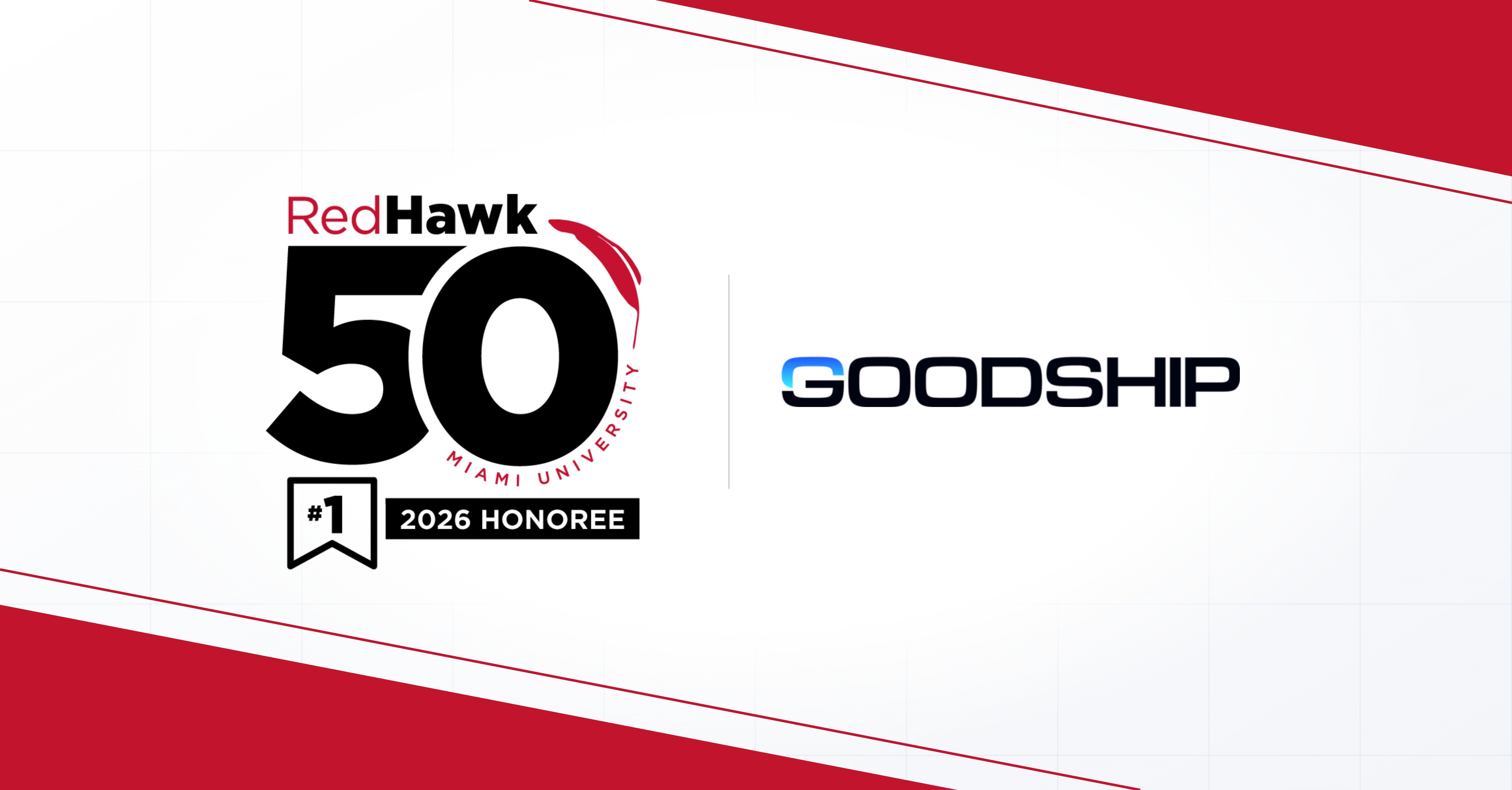 GoodShip Takes the Top Spot on Miami University's 2026 RedHawk50