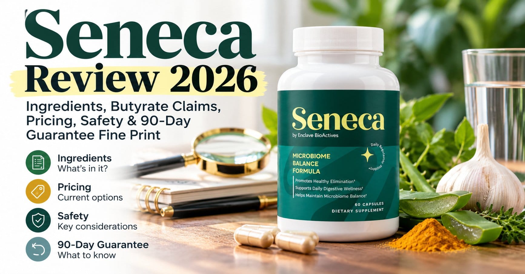 Seneca Supplement Reviews 2026: Your Next Gut Routine? Inside the Probiotic-Plus-Butyrate Formula
