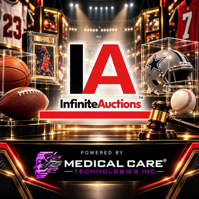 Medical Care Technologies Inc. (OTCID:MDCE) Advances Infinite Auctions Supply Talks With Fanatics / Topps After Knicks Championship