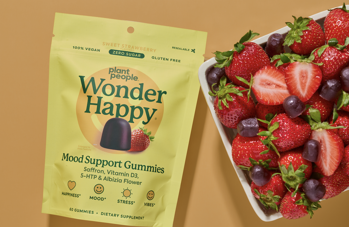 Plant People Launches Wonder Happy, Zero-Sugar Saffron Gummies for Daily Mood Support