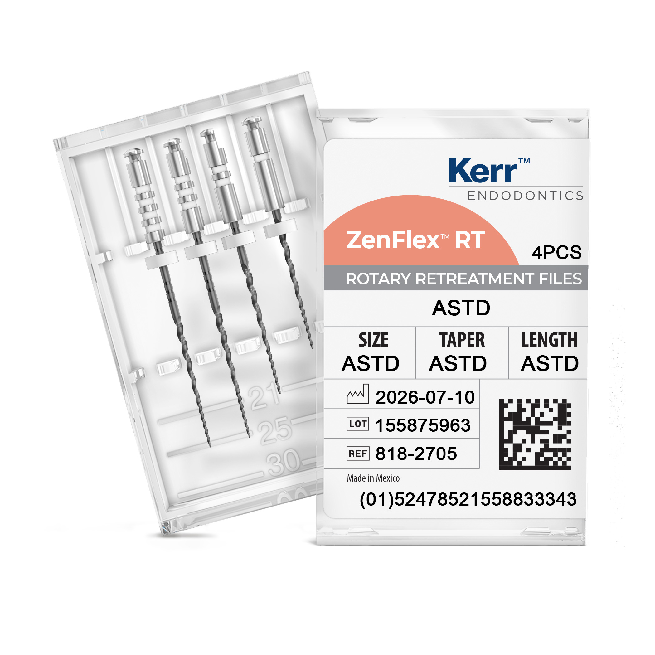 Every Tooth Deserves a Second Chance. Kerr Dental Introduces ZenFlex(TM) RT Rotary Retreatment File System