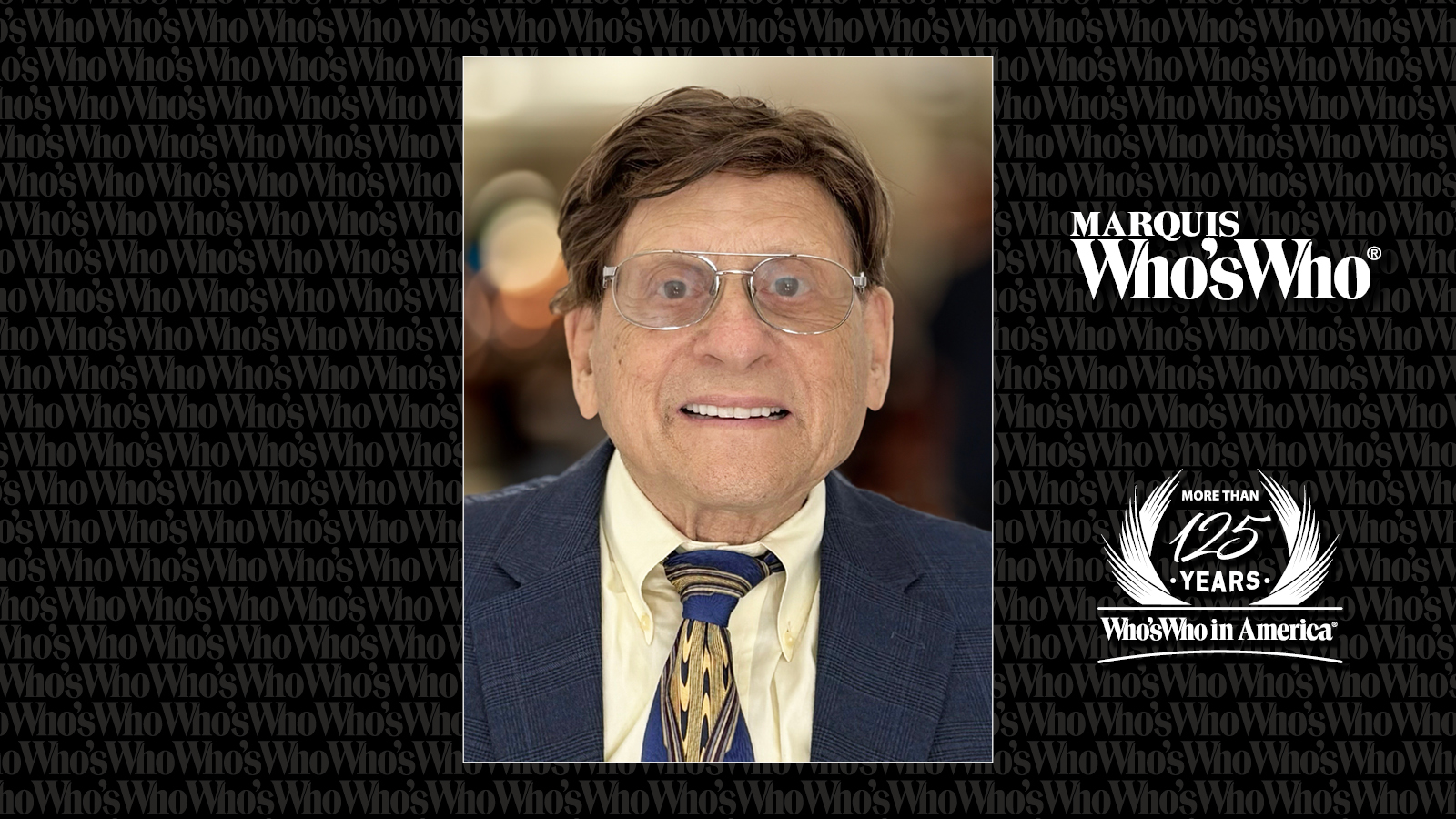 Marquis Who's Who Honors William 