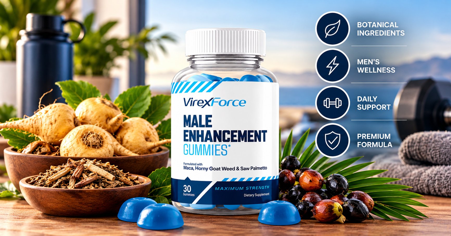 VirexForce Gummies Reviews 2026: Could a Gummy Fit Your Men's Wellness Routine? Ingredients and Offer Terms Examined