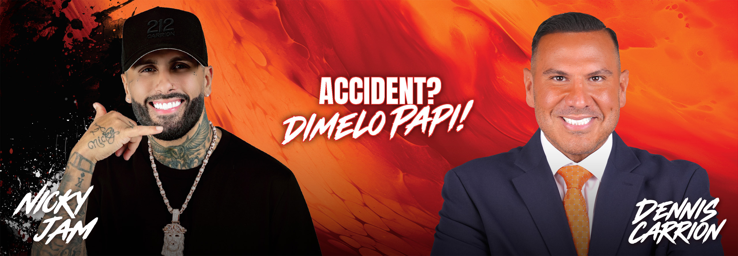 Nicky Jam Joins 212-CARRION for New "¿ACCIDENTE? Call the Winner 212-CARRION" Campaign