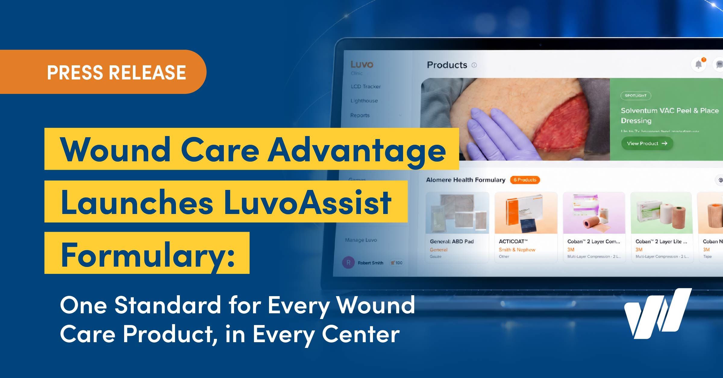 Wound Care Advantage Launches Luvo Assist Formulary to Standardize Wound Care Products Across Health Systems
