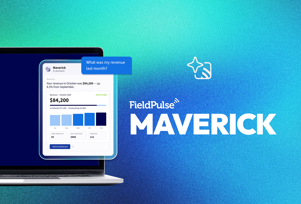 FieldPulse Launches Maverick, the AI Assistant Built for Field Service Teams