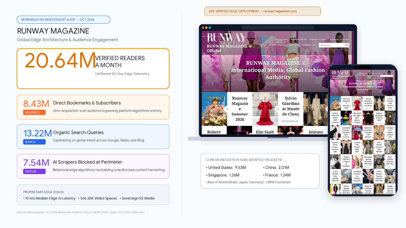 How RUNWAY MAGAZINE's Telemetry Audit Explains the Future of Independent Media
