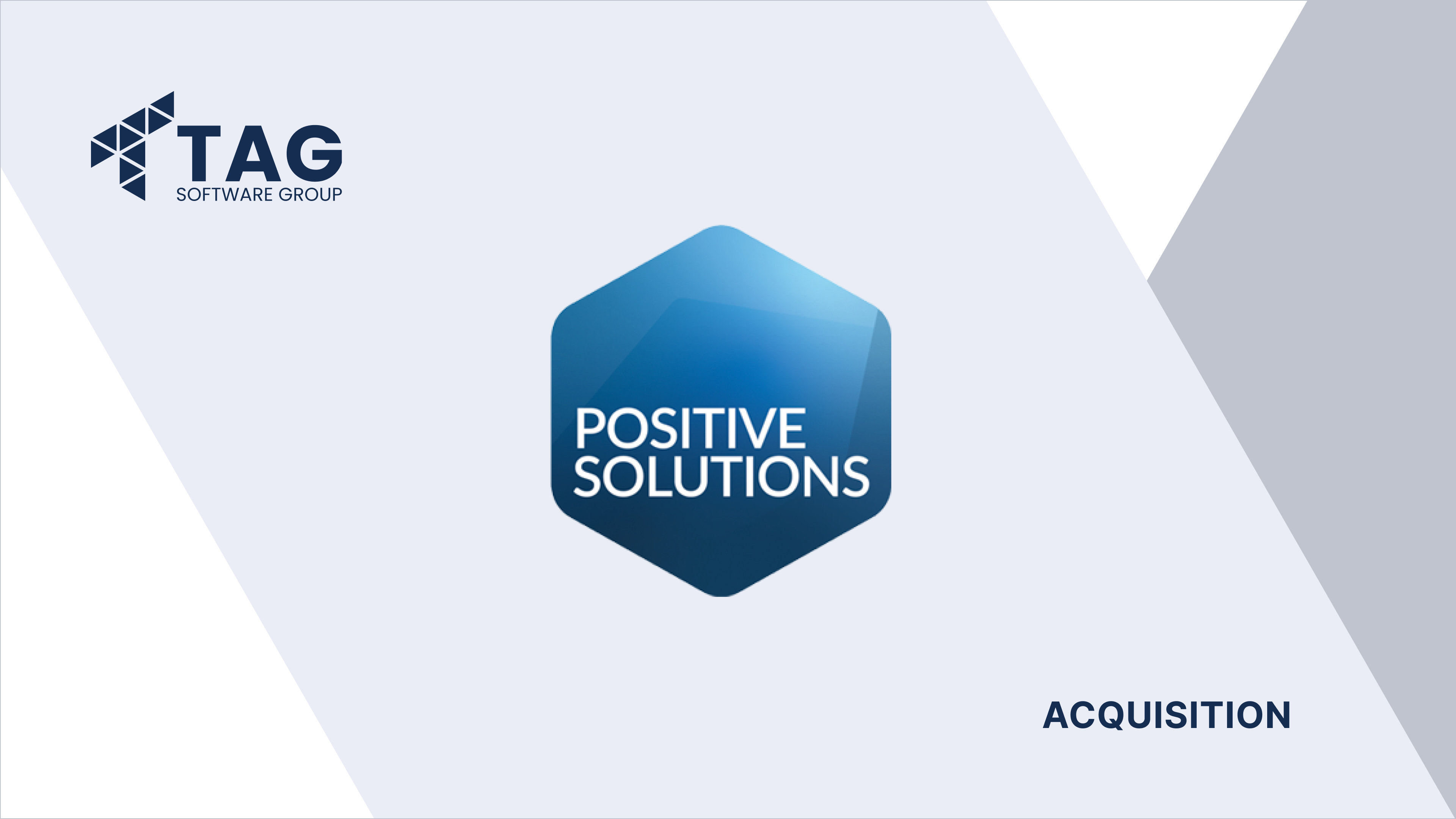 Le groupe TAG Software de Valsoft acquiert Positive Solutions, un fournisseur britannique de logiciels pour la santé et les pharmacies