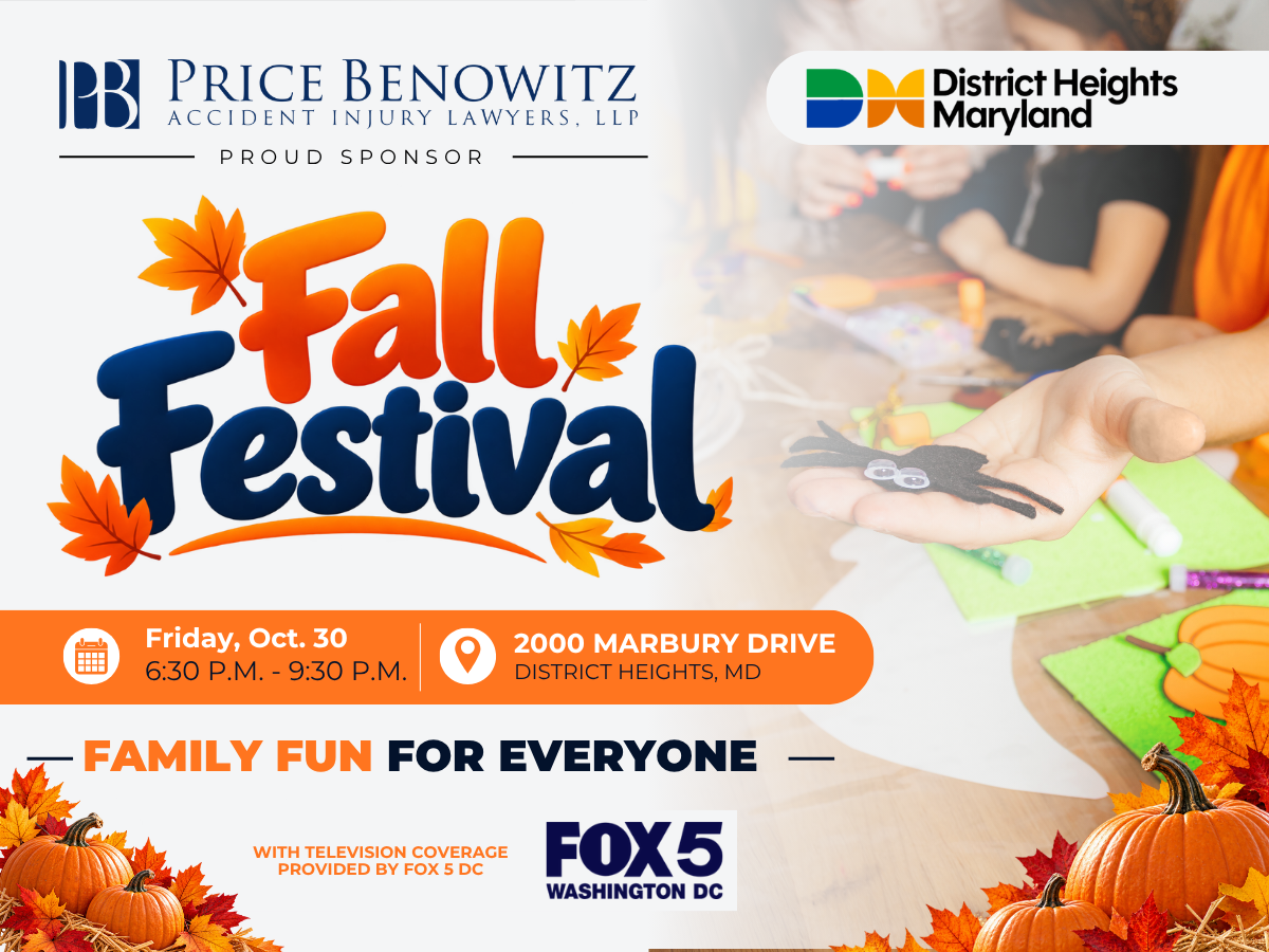 Price Benowitz Supports District Heights Families and Community Partners at Fall Festival on Oct. 30