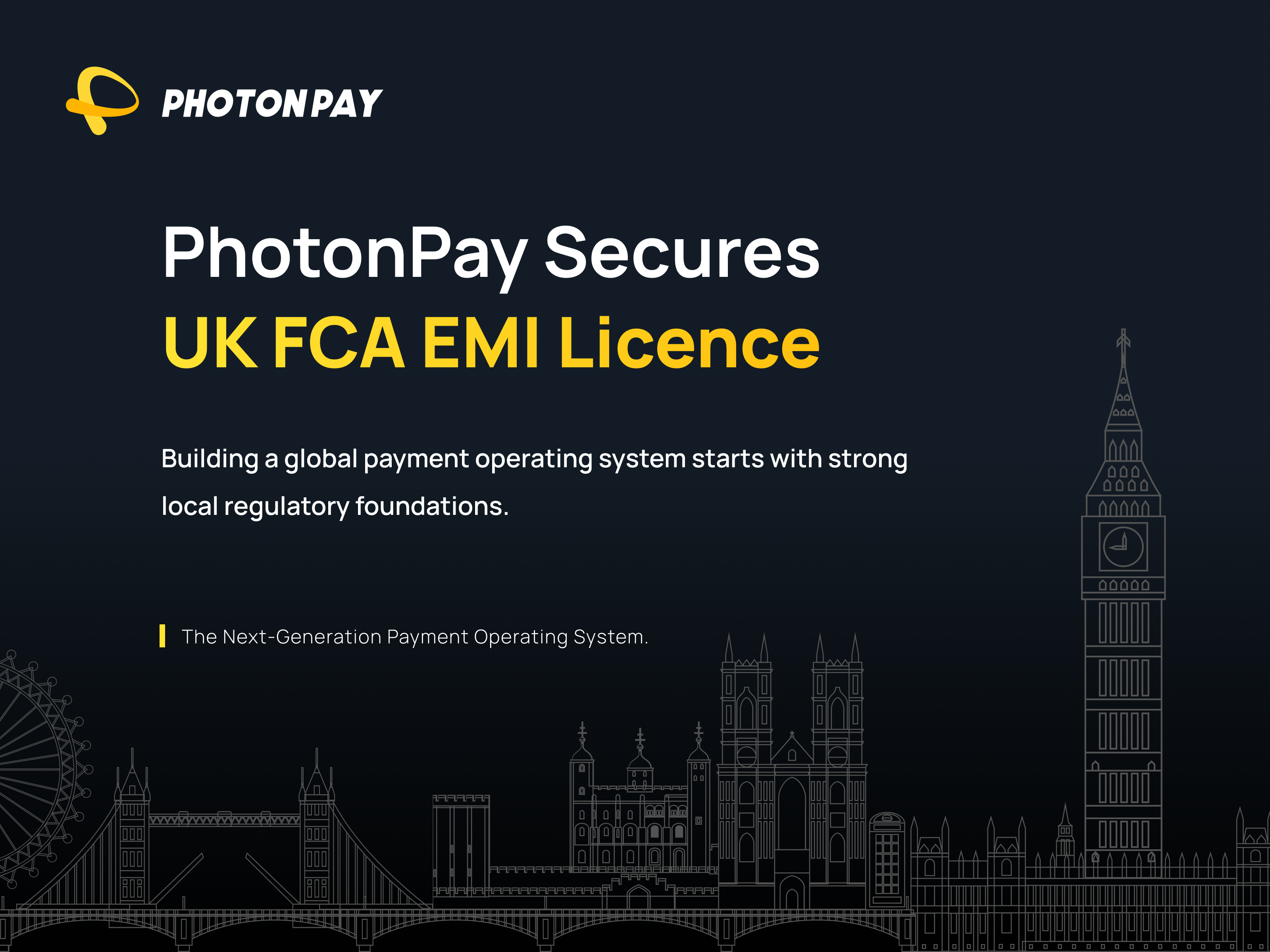 PhotonPay Secures UK EMI Licence, Advancing Its Global Payment Operating System