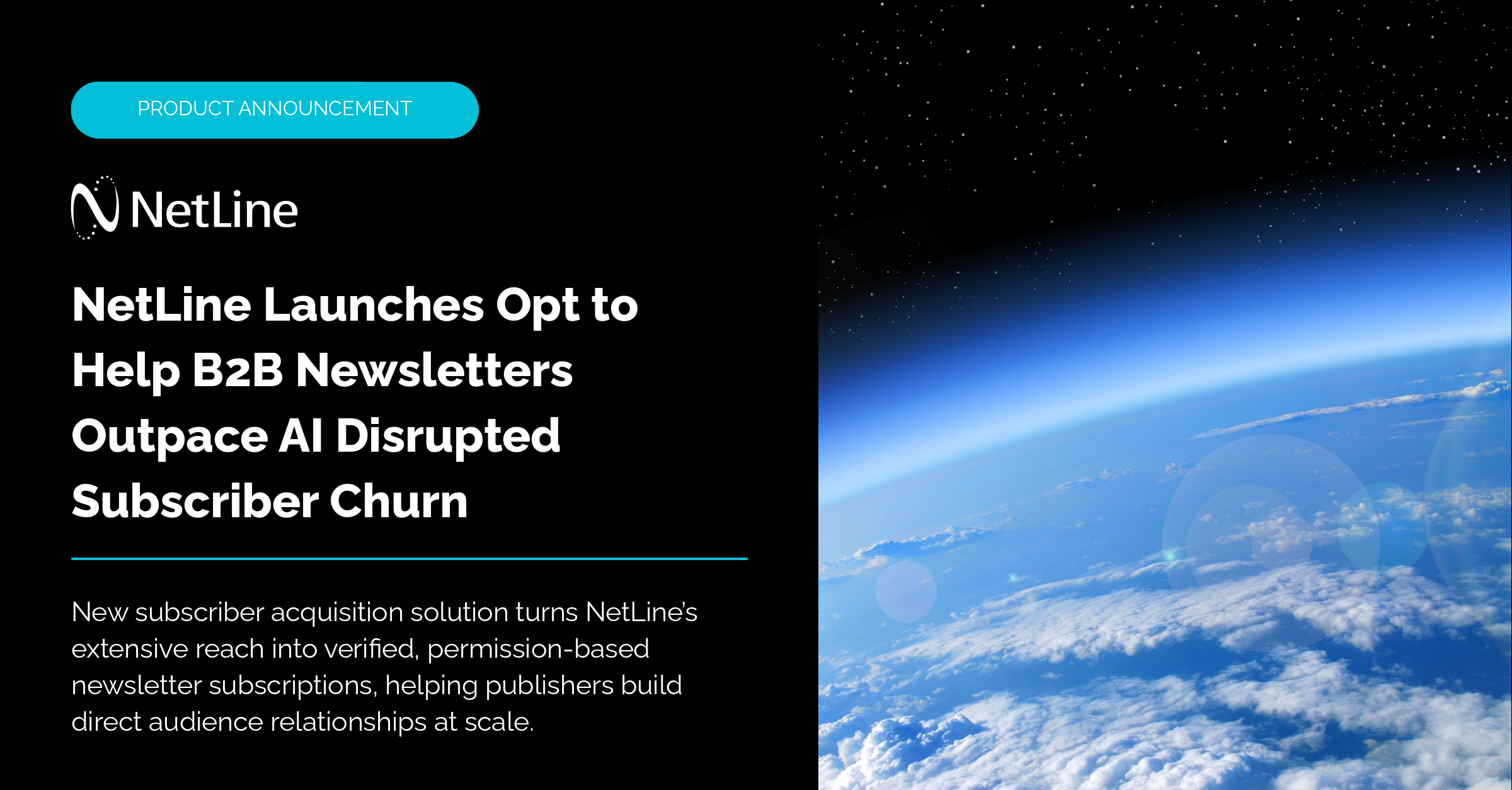 NetLine Launches Opt to Help B2B Newsletters Outpace AI-Disrupted Subscriber Churn
