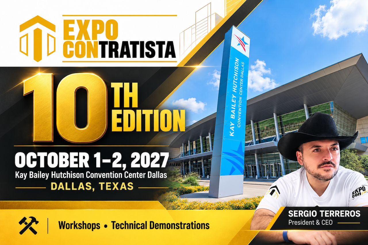 Expo Contratista Announces 10th Edition in Dallas, Spotlighting Latino Construction Businesses and Workforce Development