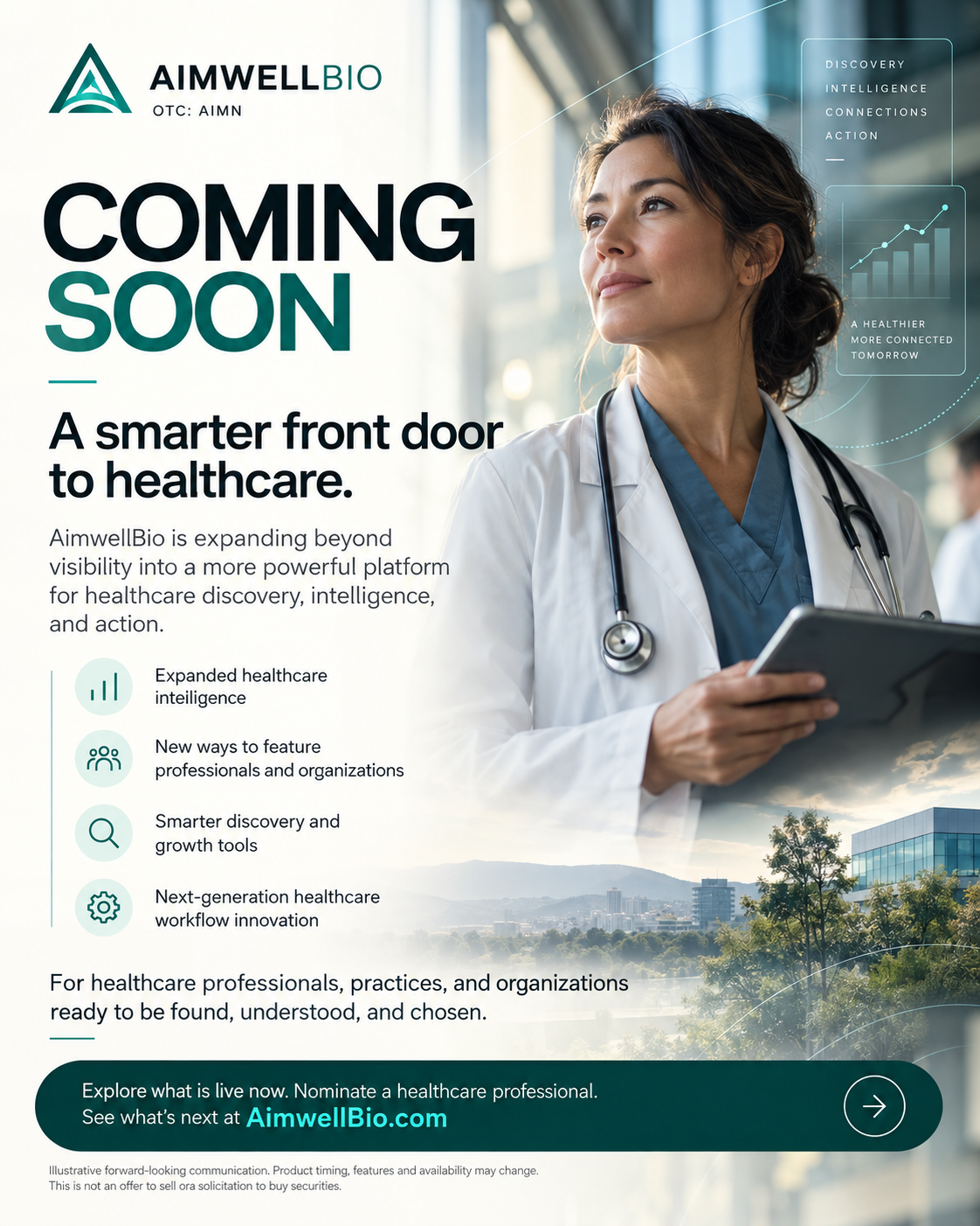 Your Patients Know Your Name, But Does AI? AimwellBio Expands Its Healthcare Platform and Invites the Public to Nominate Professionals Worth Knowing