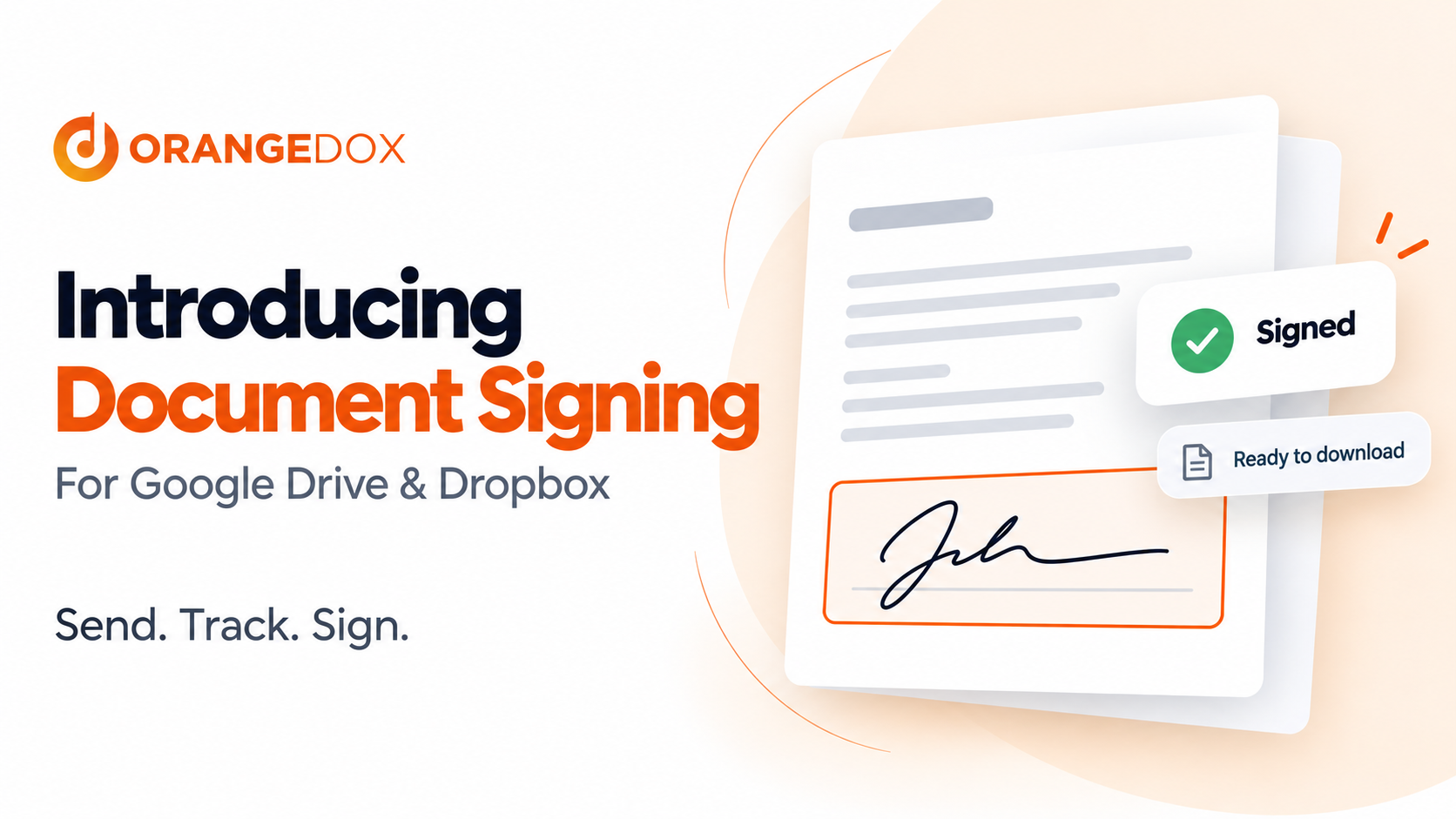 Orangedox Introduces Document Signing for Google Drive and Dropbox