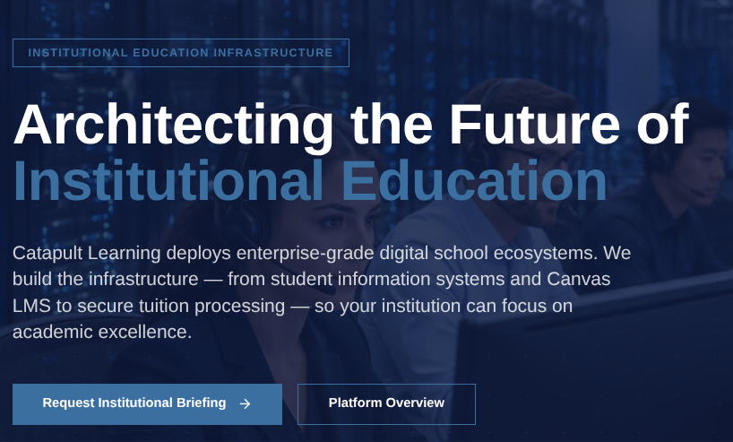 Catapult Learning Software Launches Sovereign Educational Infrastructure Platform, Giving Schools Full Ownership of Their Digital Ecosystem