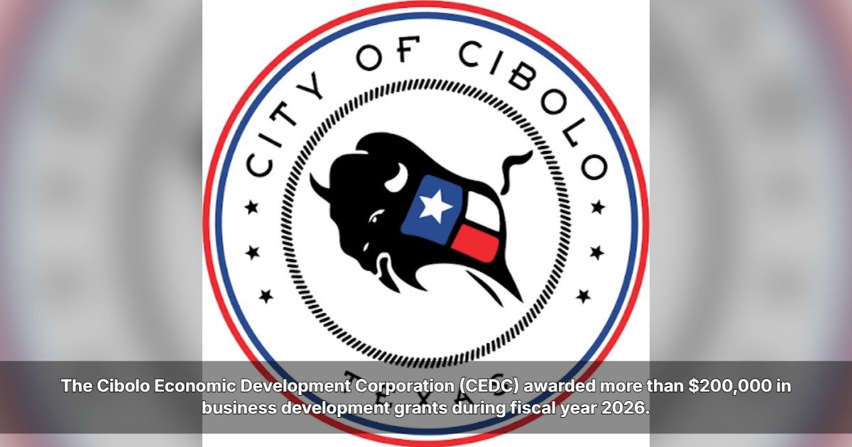 Cibolo EDC Awards Over $200,000 in FY2026 Grants