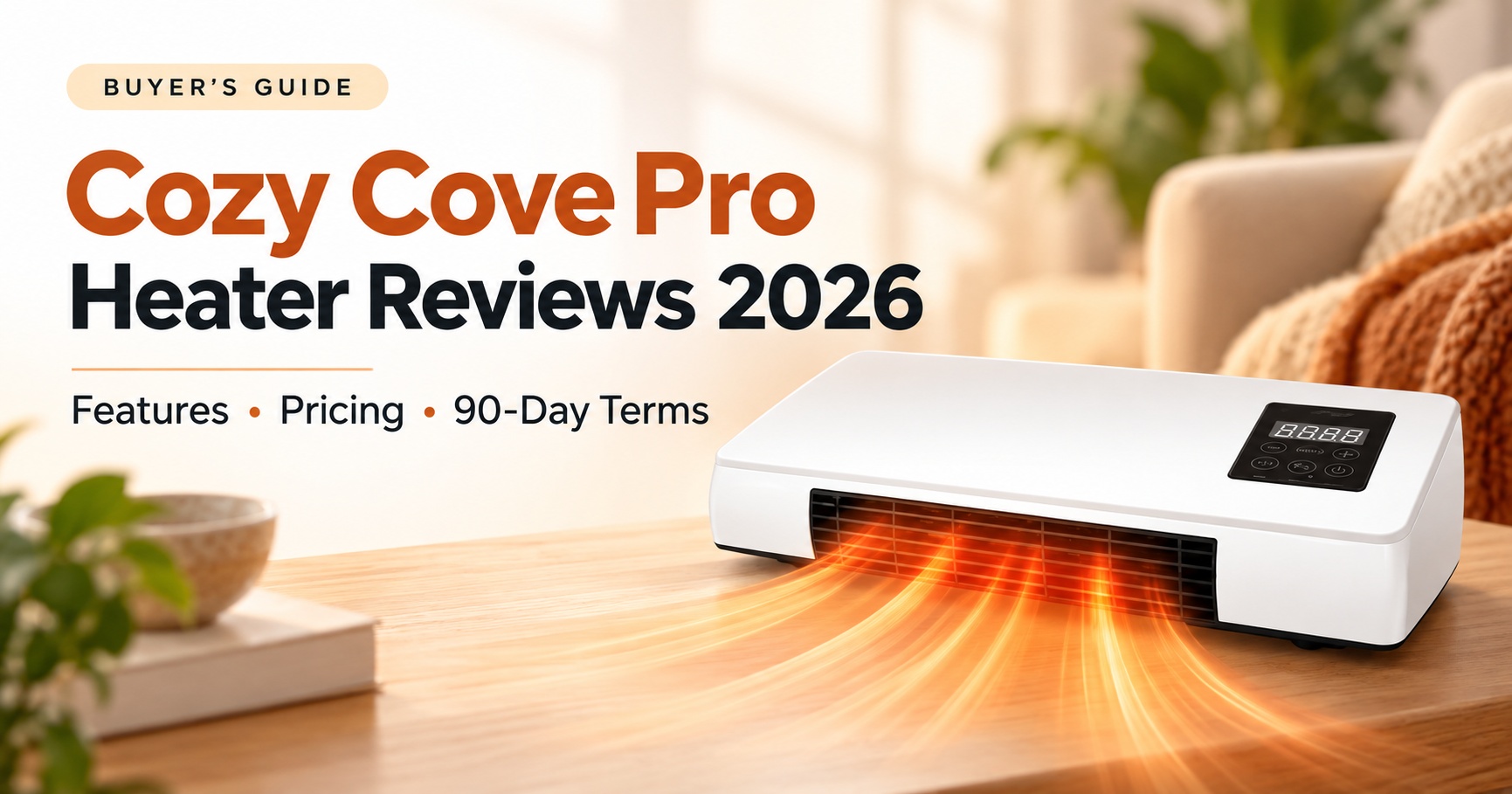 Cozy Cove Pro Heater Reviews 2026: Want a Cozier Room Without Turning Up the Whole House? Features, Price and Fit