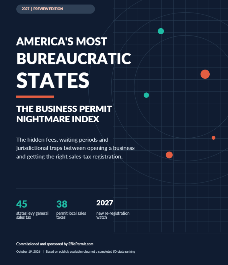 EfilePermit Publishes 2027 Research Preview on Seller's Permit Registration