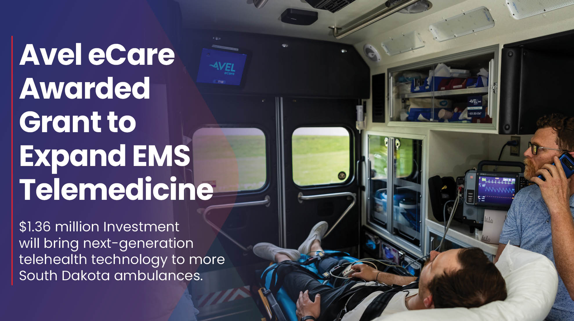 Avel eCare Awarded Grant to Expand EMS Telemedicine