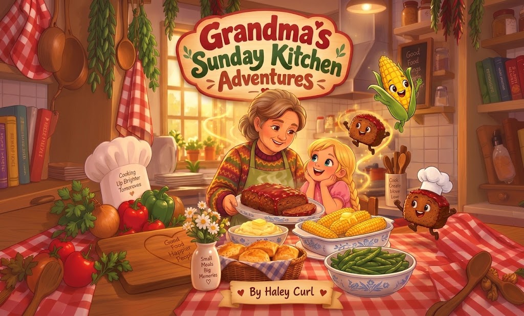 New Children's Book Grandma's Sunday Kitchen Adventures Celebrates Family Love, Imagination, and Special Moments Together