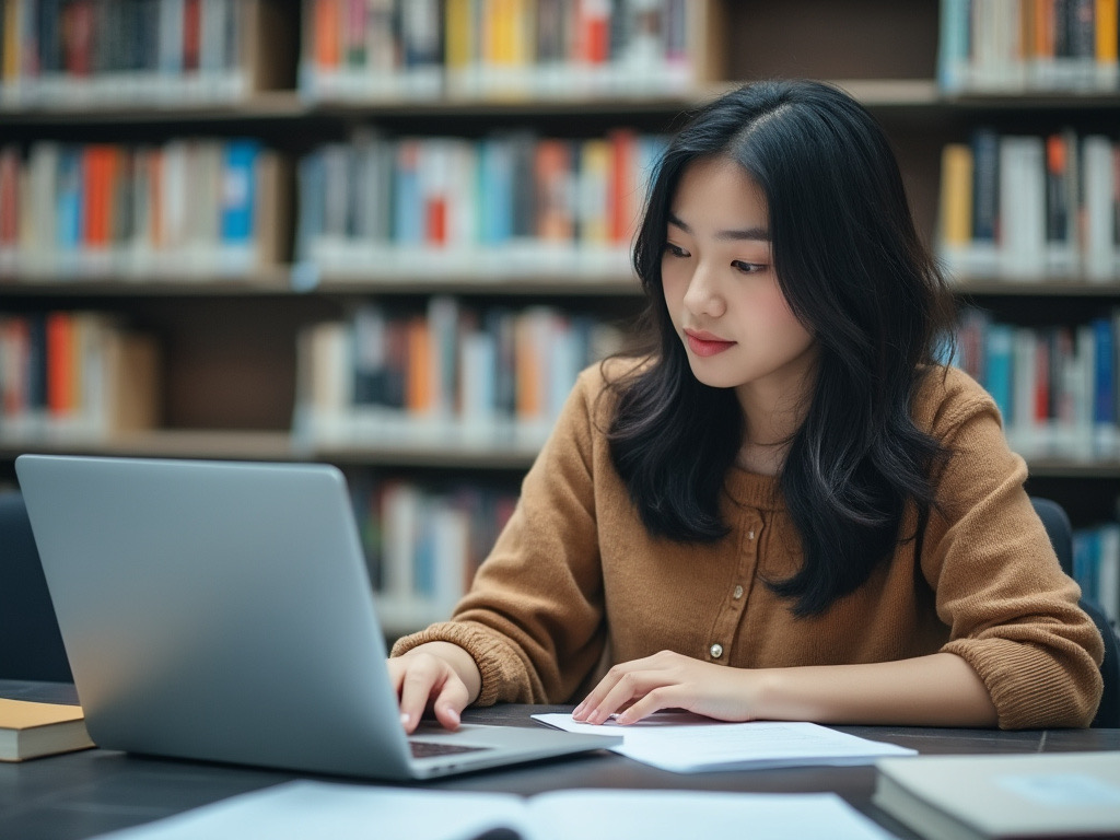 Students Use AI for Help with Research Papers
