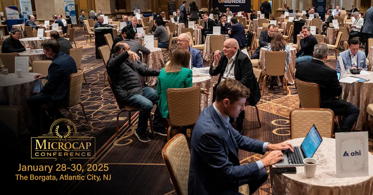 The Microcap Conference: Premier Event for Microcap Investors Returns to Atlantic City