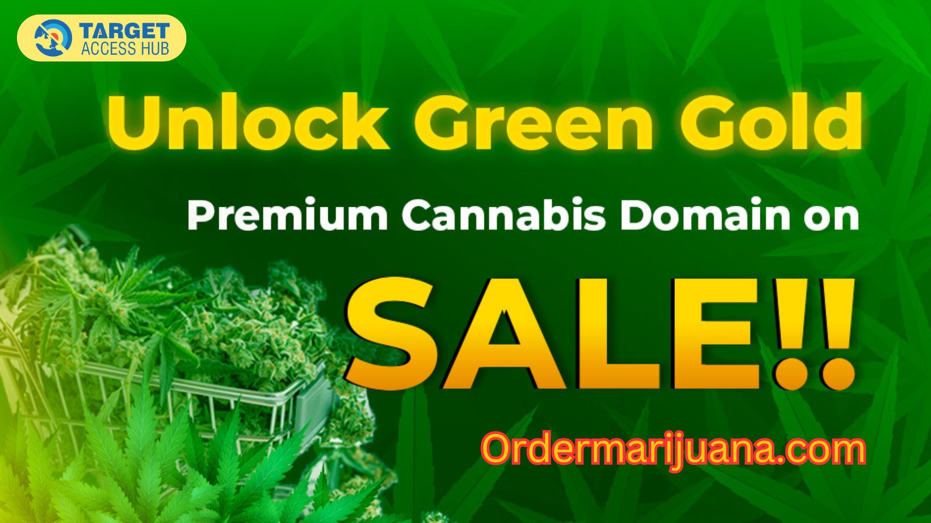 Unlock the Green Gold: Premium Cannabis Domain on Sale
