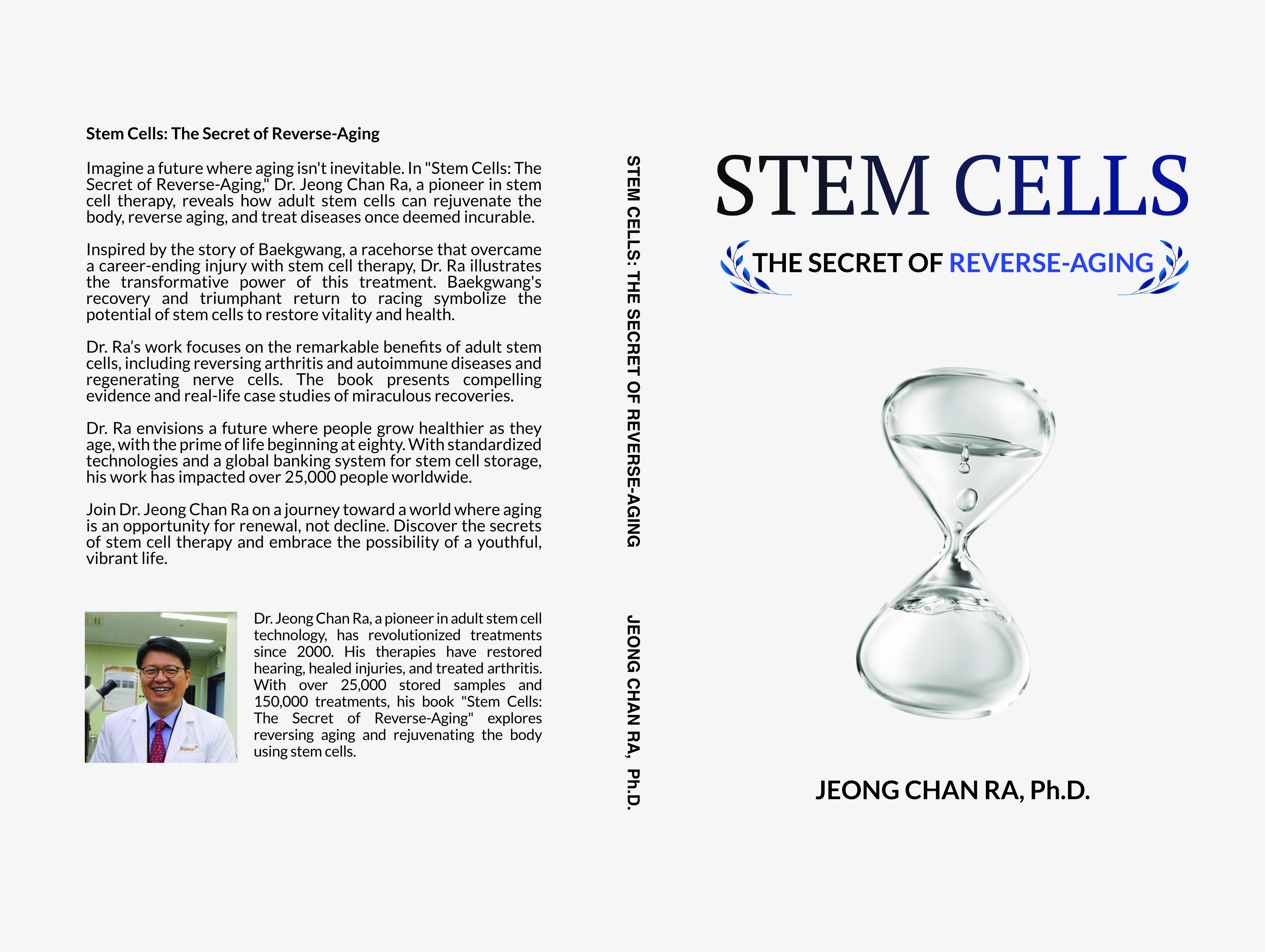 English Edition of 'Stem Cells: The Secret of Reverse- Aging' by Dr. Jeong Chan Ra  Now Available