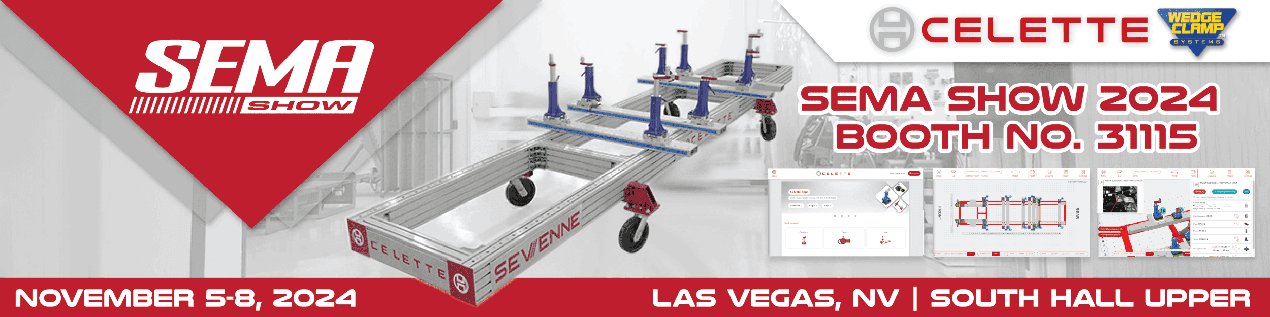 Celette Showcases Innovation and Efficiency at SEMA 2024