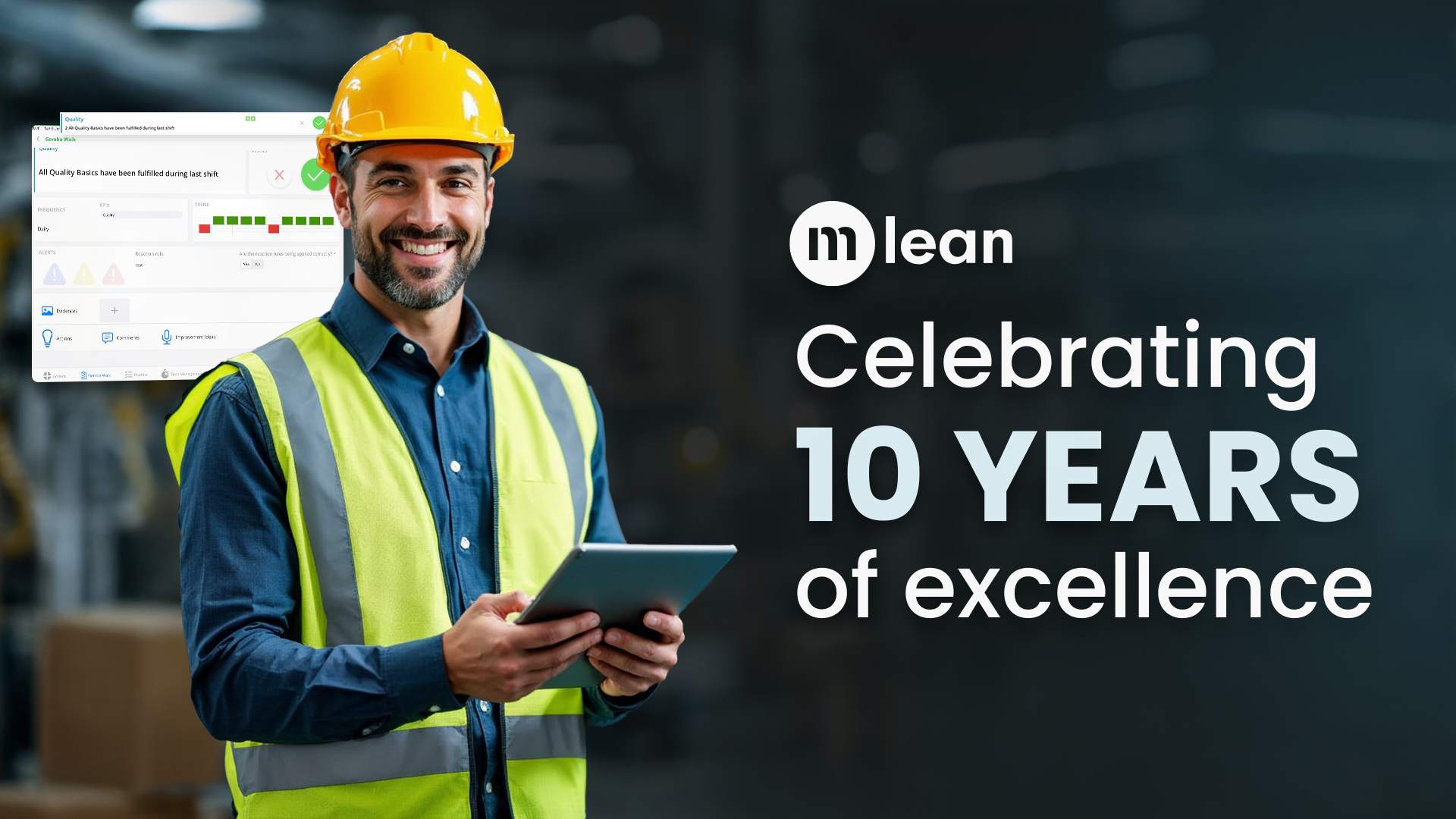 Industrial Software Company mlean Celebrates 10 Years of Continuous Improvement
