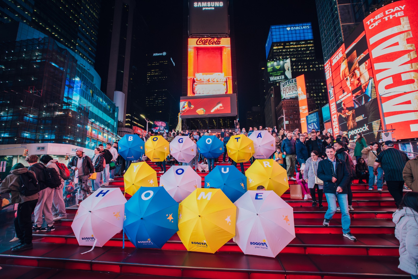 Bogotá, Your Home Shines in Times Square, Inviting the World to Discover the City 