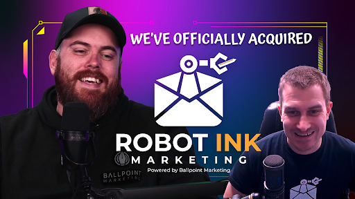 Ballpoint Marketing - Leader in Handwritten Mail - Acquires a Friendly Competitor: Robot Ink Marketing