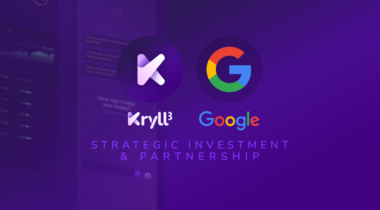 Google Invests $200,000 in AI-Powered Crypto Platform Kryll