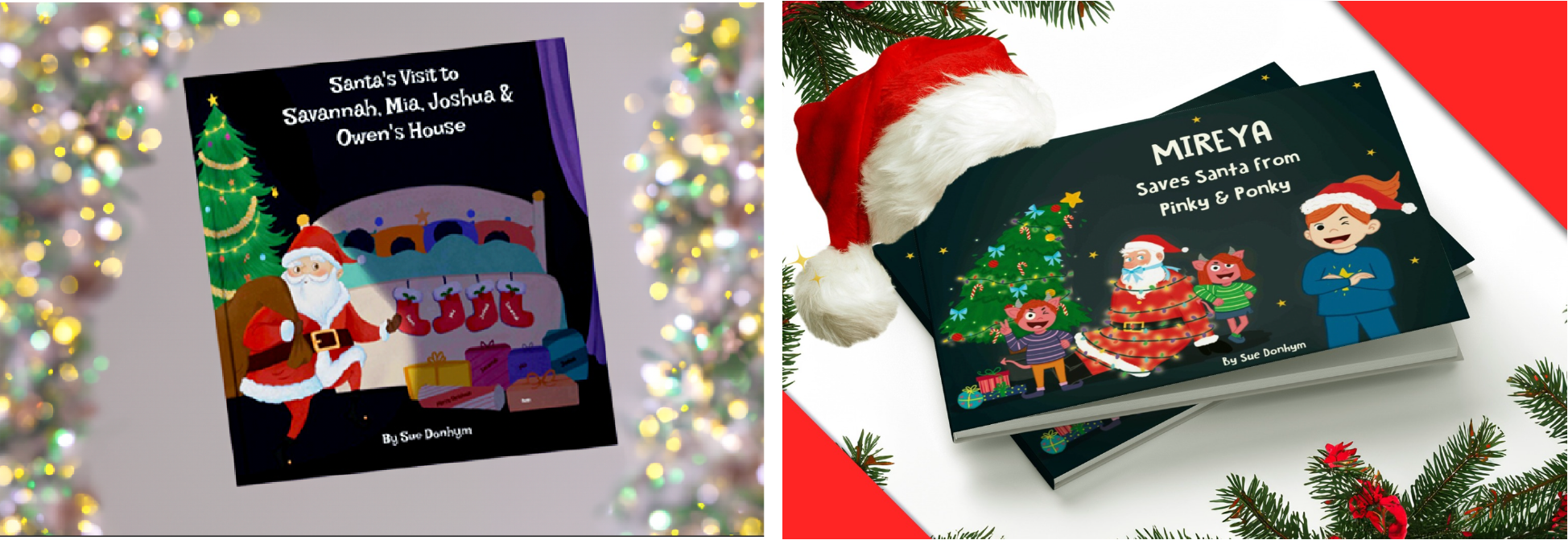 Manimal Tales Unveils Two New Personalized Christmas-Themed Books to Spread Holiday Magic and Joy!