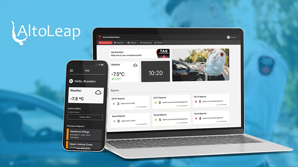 AltoLeap and TAG International Enhance Security Reporting with Custom Report Management System