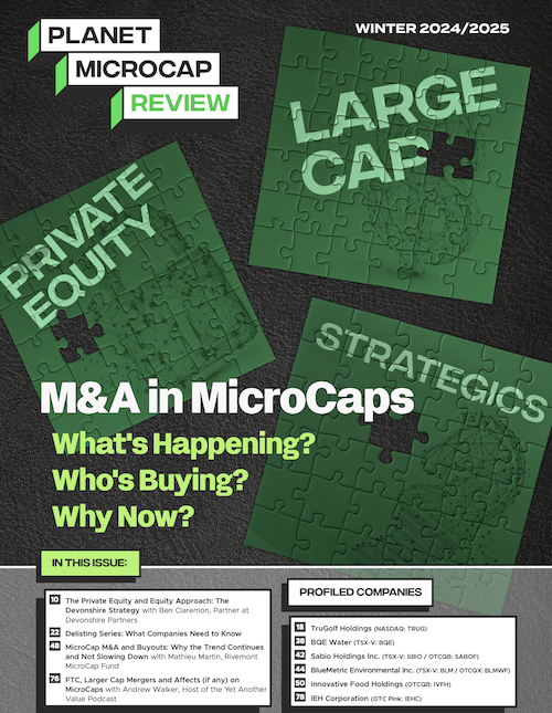 Planet MicroCap Review Magazine for Winter 2024/2025 Now Online