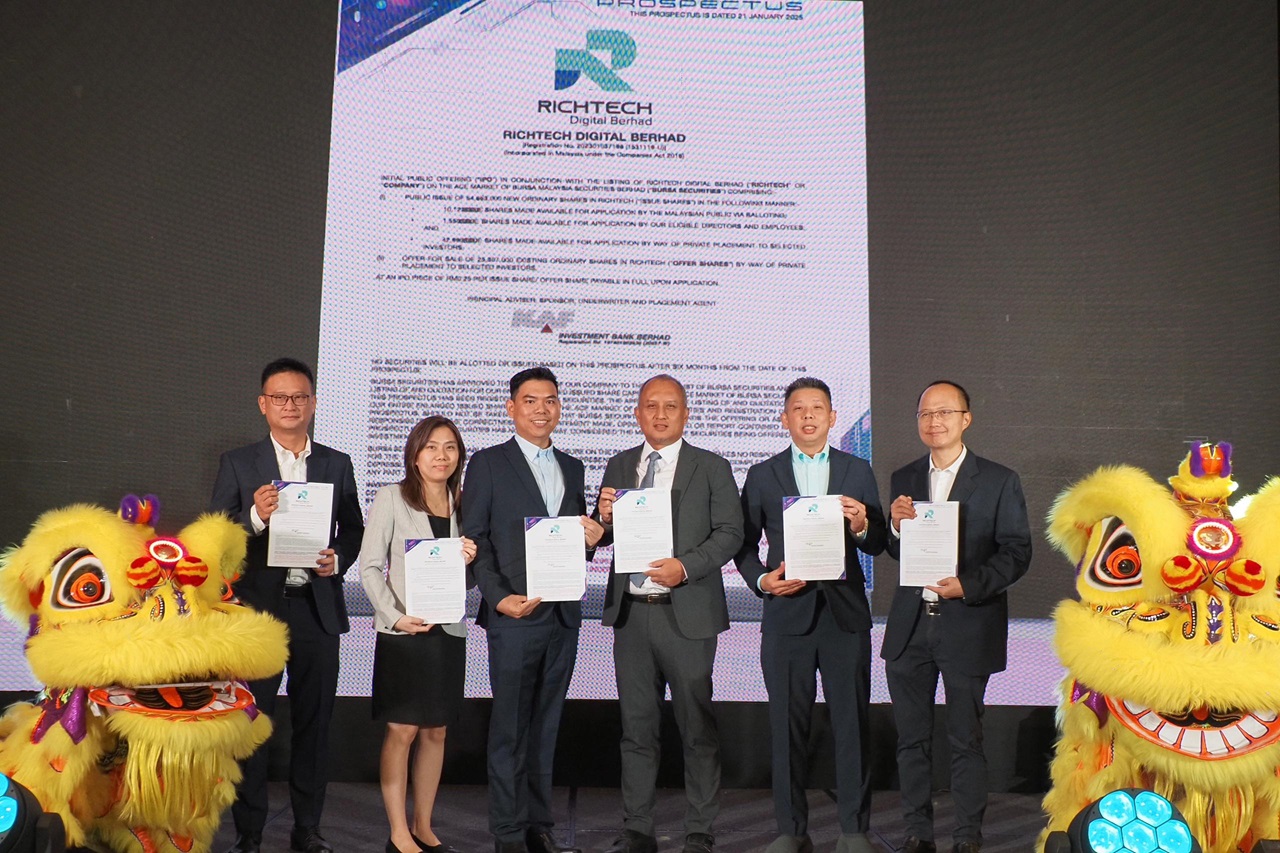 RichTech Digital Berhad Successfully Launches Prospectus for Ace Market IPO