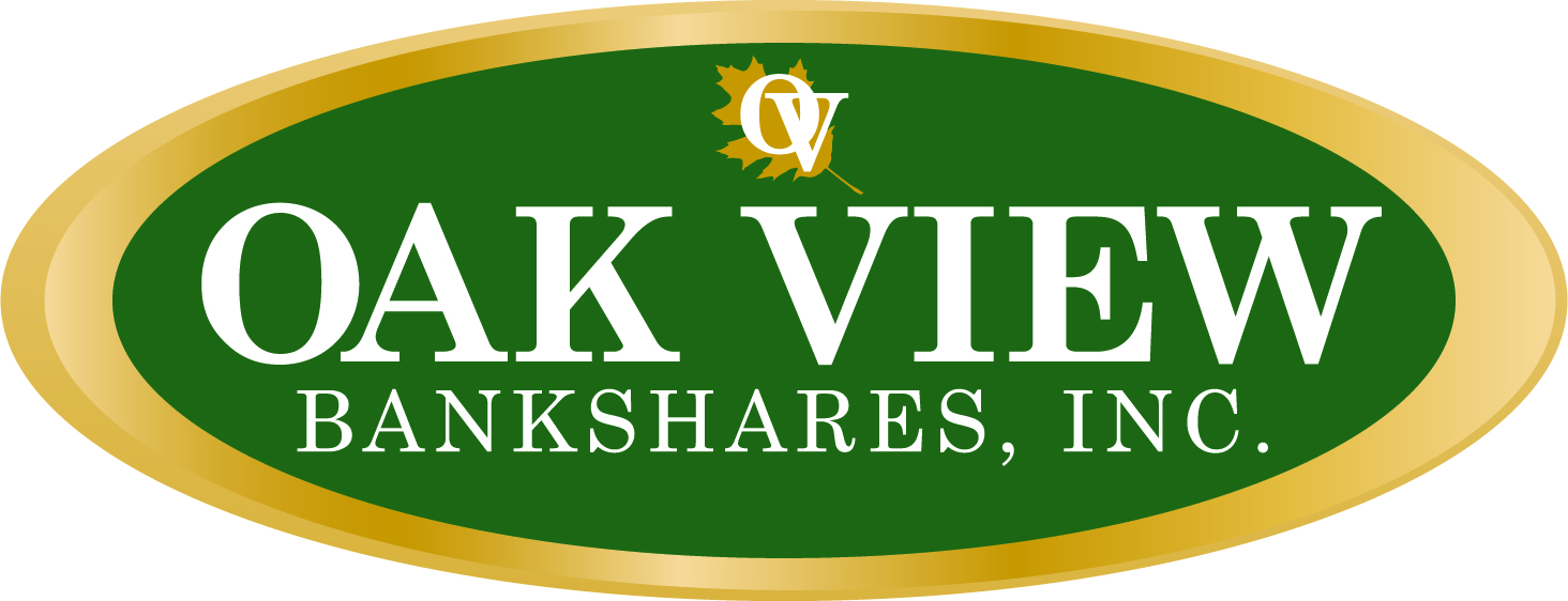 Oak View Bankshares, Inc. Announces 2024 Earnings and Annual Dividend