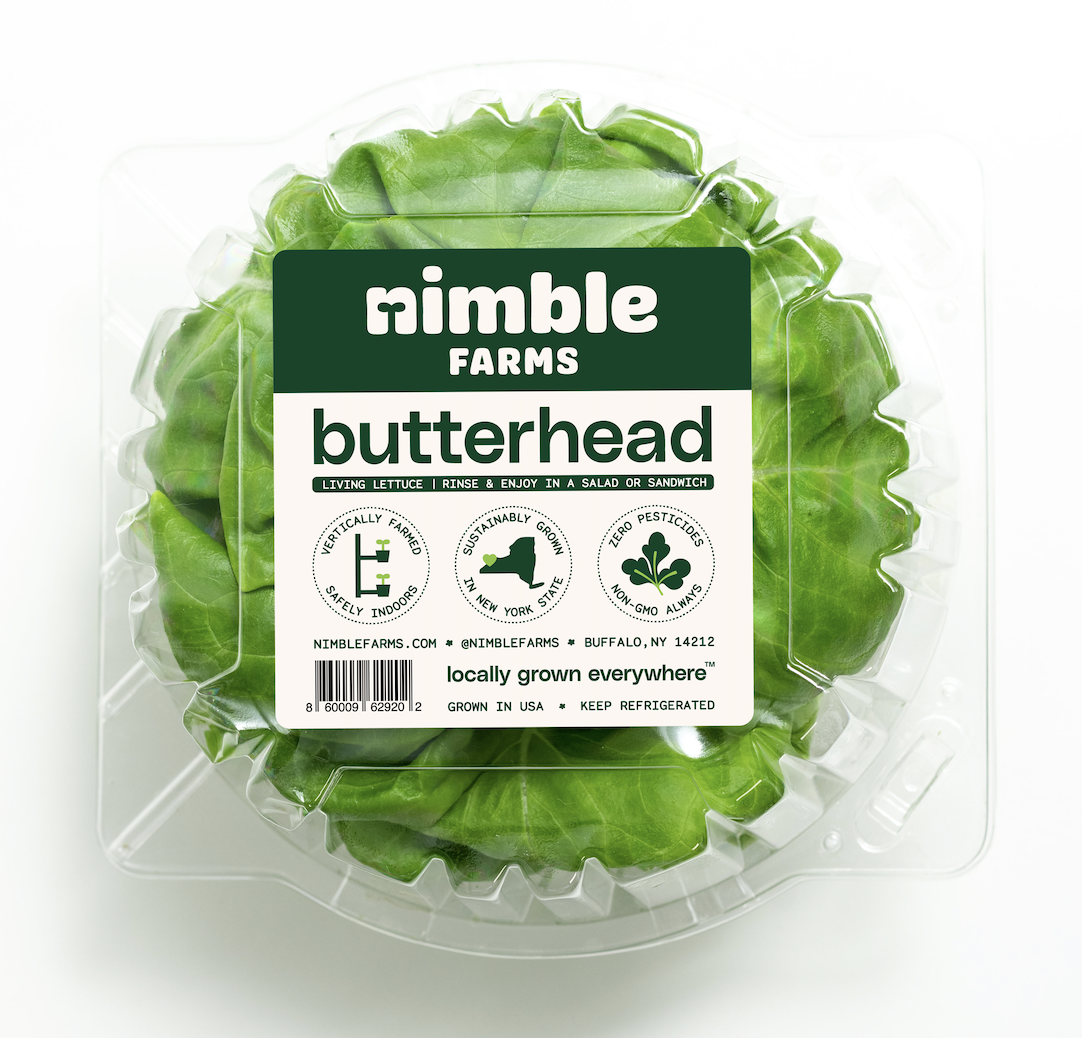 Indoor Farming Company 'Nimble Farms' Debuts New Brand Across Tops Supermarkets, Announces Major Regional Expansion