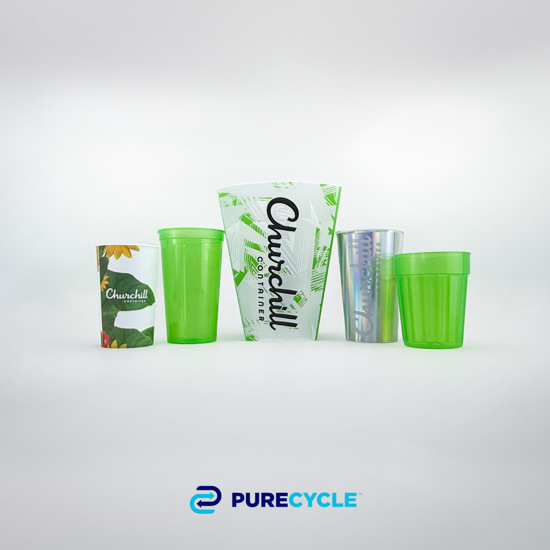 Churchill Introduces "Run It Back" Line of Cups & Containers Made with Recycled PureFive(TM) Resin
