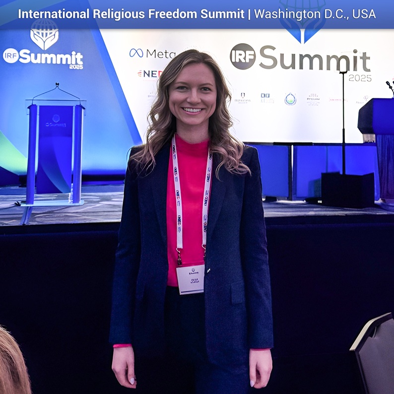 Creative Society President Attends IRF Summit in Washington, D.C. to Advocate for Global Human Rights