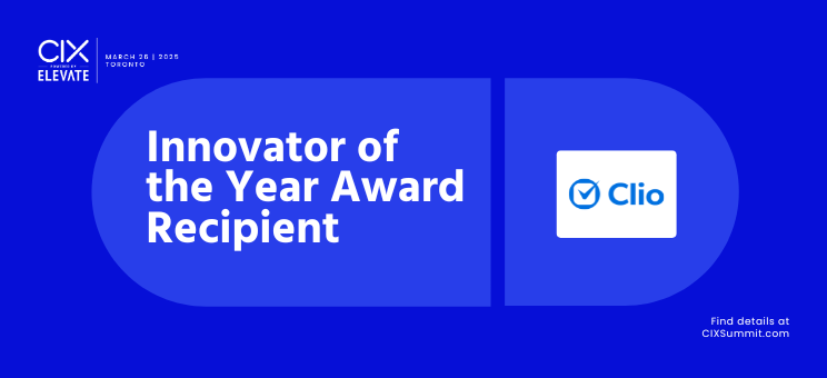 CIX Summit Honours Clio as the 2025 Innovator of the Year
