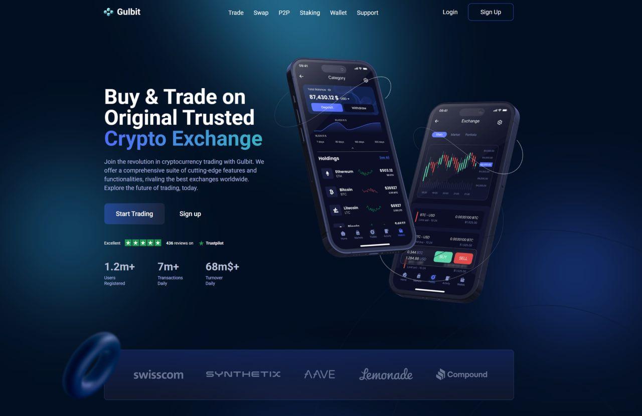Gulbit Crypto Exchange: Announced Record Trading Volumes on the XRP/USDT  Trading Pair