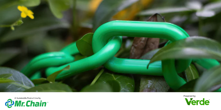 Mr. Chain Introduces EarthMade(TM) Line of Plastic Chain Featuring Verde Bioresins' Biodegradable Polyethylene 